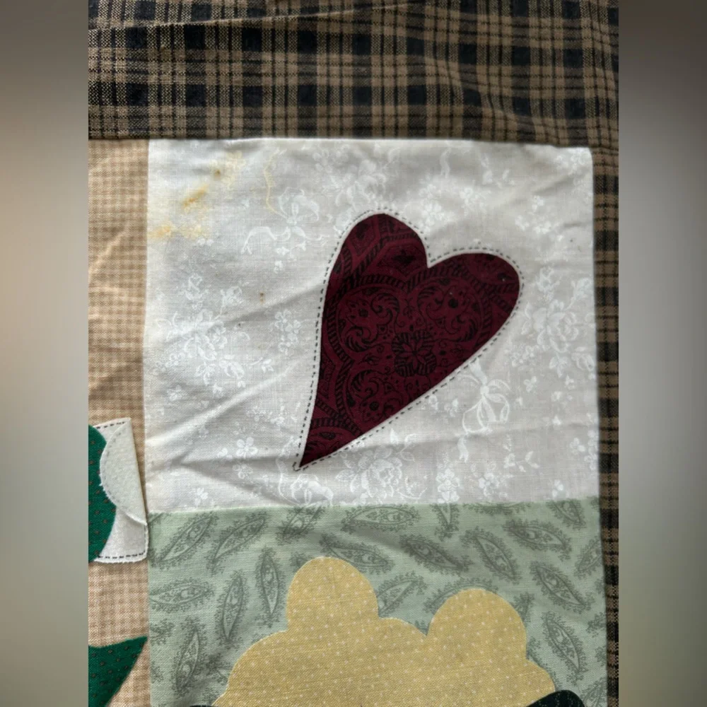 St. Patricks Day unfinished quilt pillow Leprechaun Pot of Gold‎